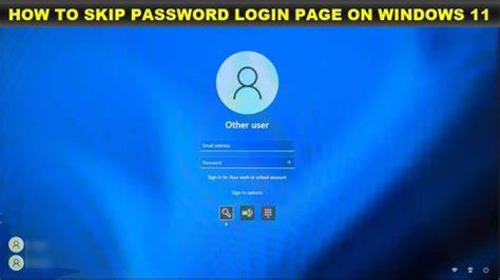 How can I login without PIN?