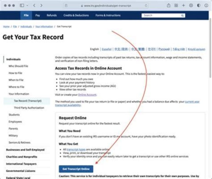 How can I look at my 2019 tax return?