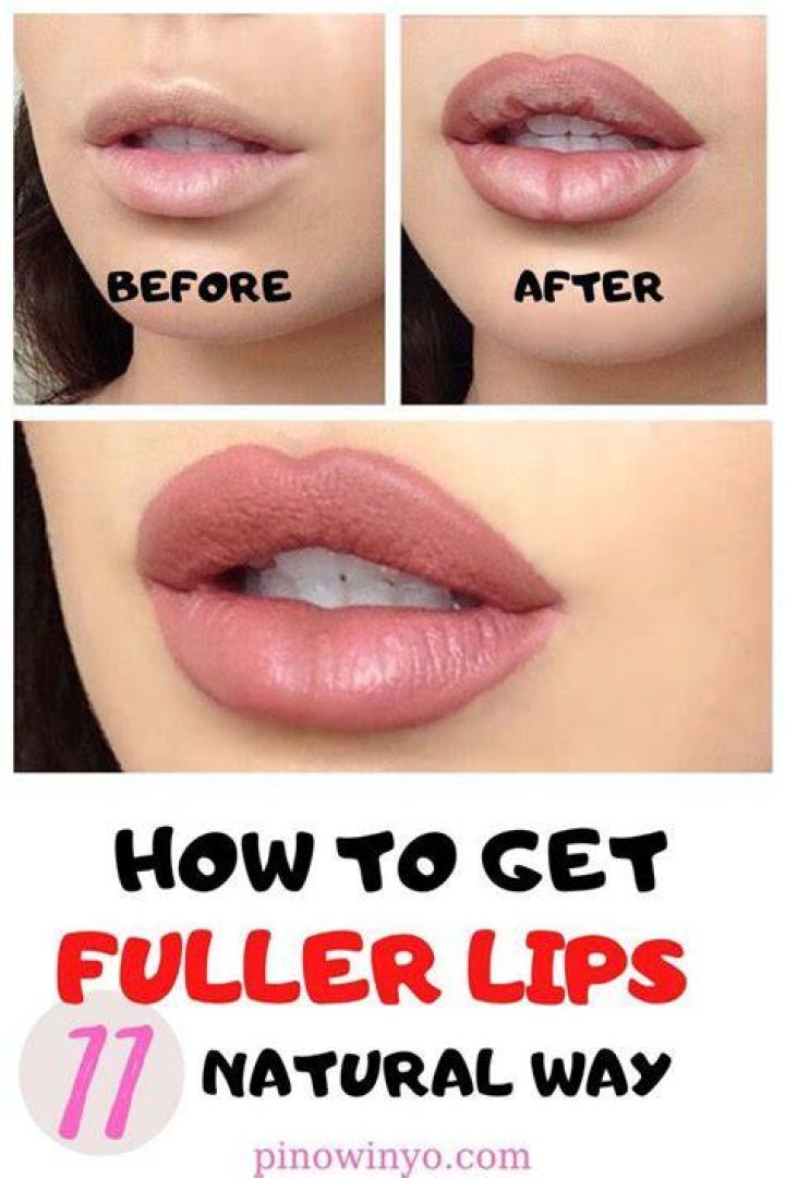 How can I make my thin lips look fuller naturally?