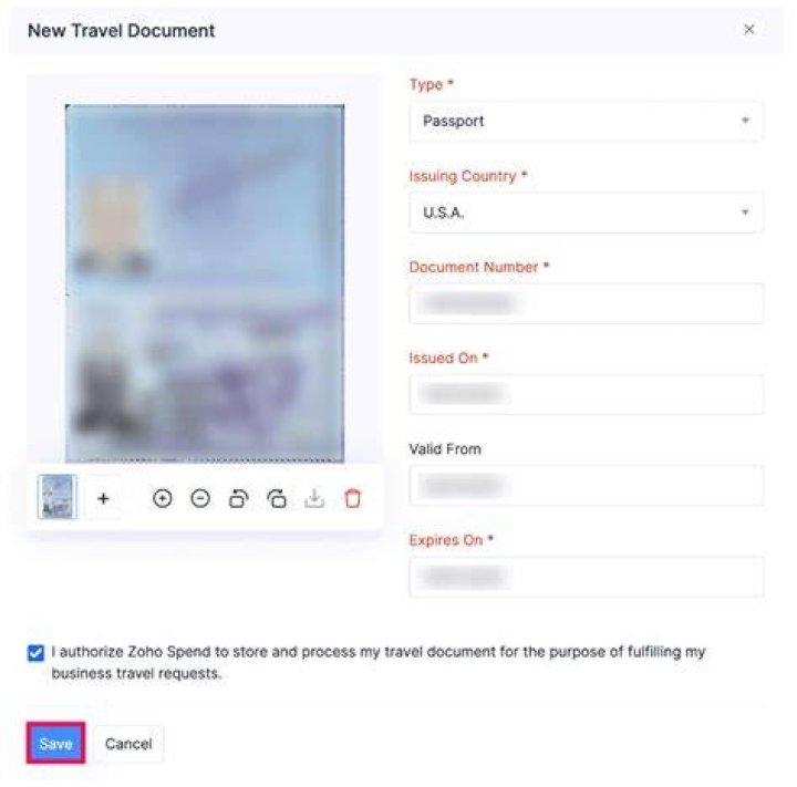 How can I make my travel document faster?