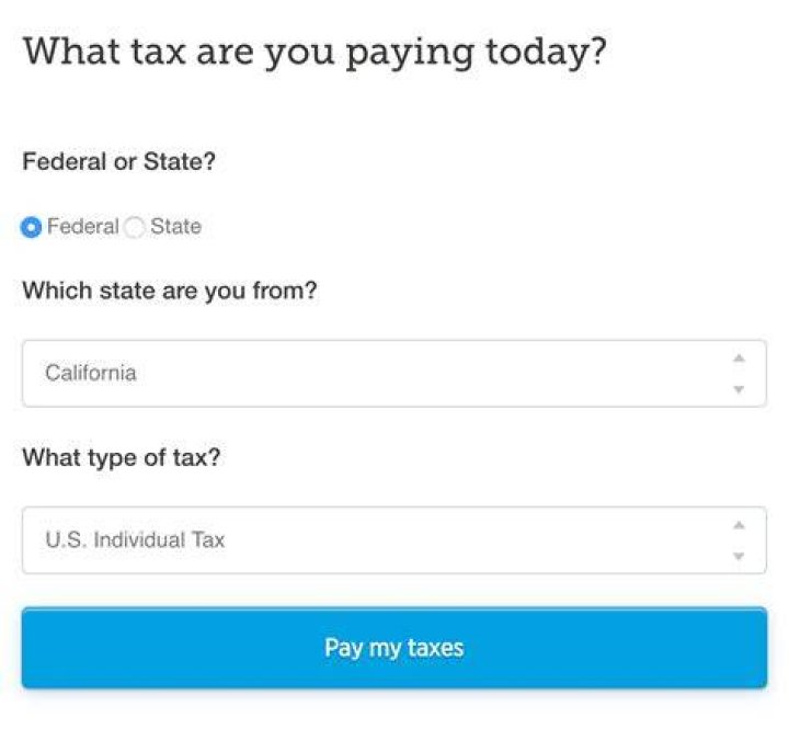 How can I pay my federal taxes online?