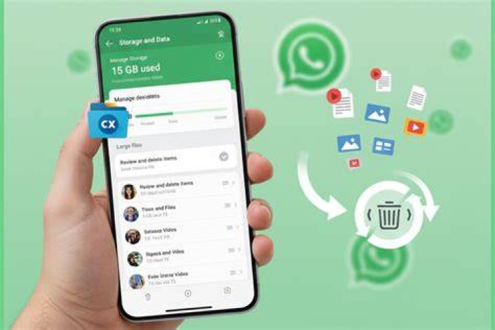 How can I reduce my WhatsApp storage?