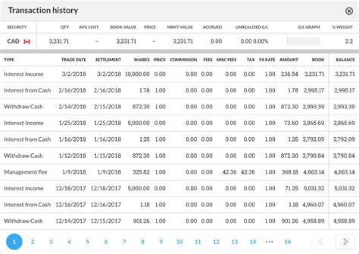 How can I see the time of a transaction?