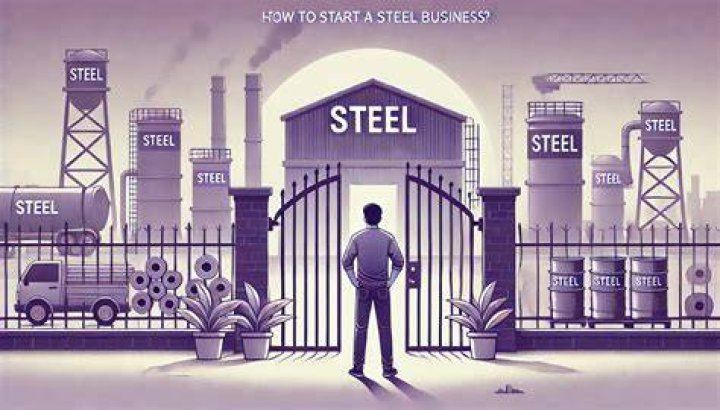 How can I start a steel business?