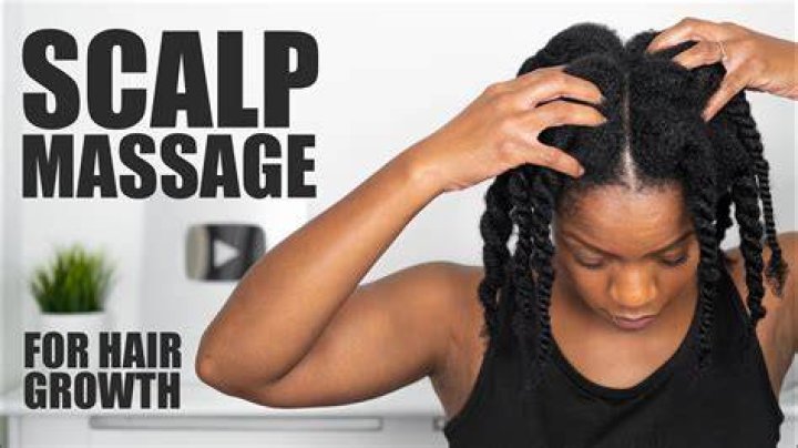 How can I stimulate my scalp for hair growth?