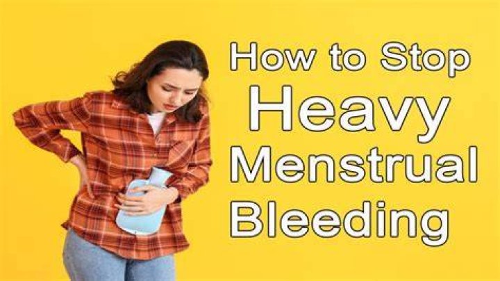 How can I stop excessive bleeding during menopause?
