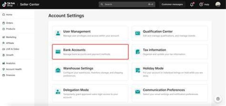 How can I update my bank account information?