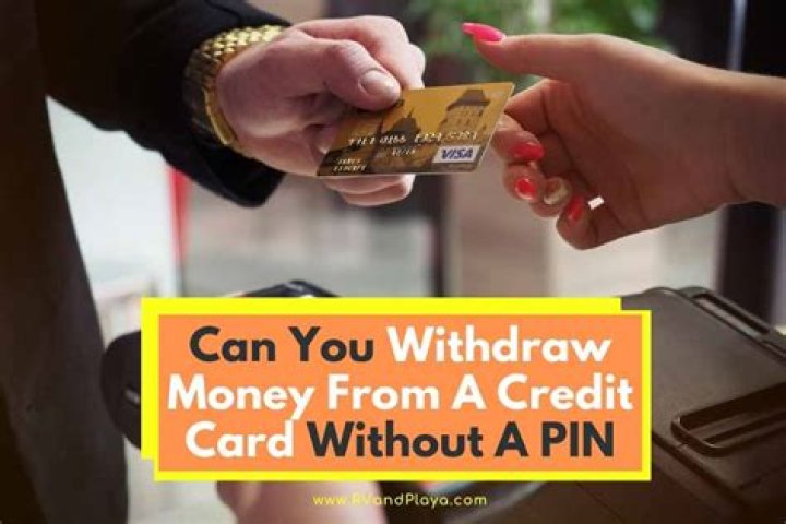 How can I withdraw money without PIN?