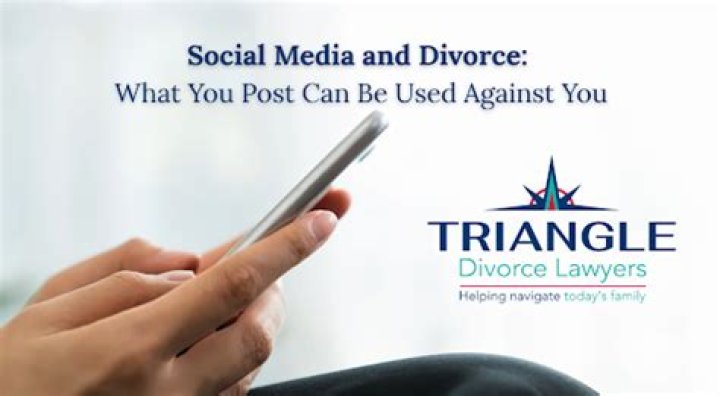 How can social media be used against you in a divorce?
