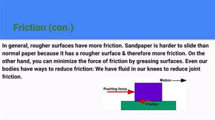 How can you maximize or minimize friction?