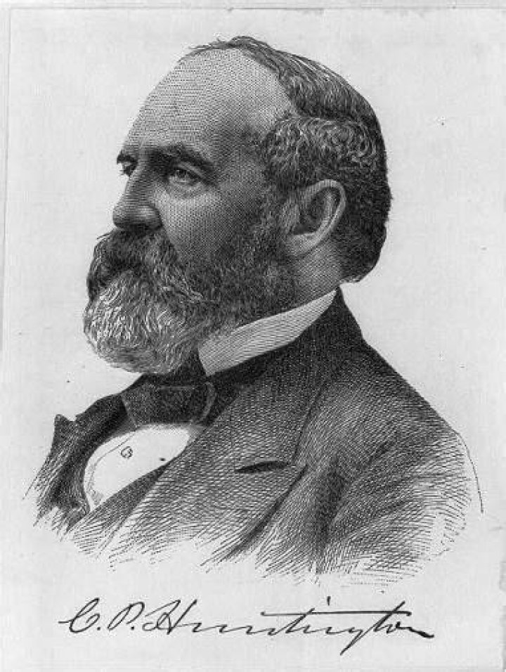 How did Collis Potter Huntington make his money?