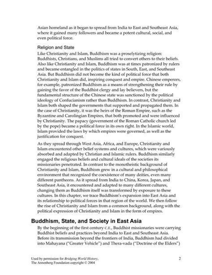 How did Islam destroy Buddhism?