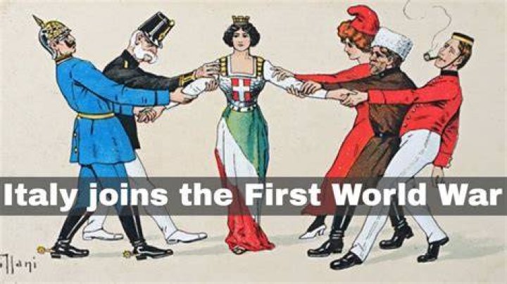 How did Italy join ww1?