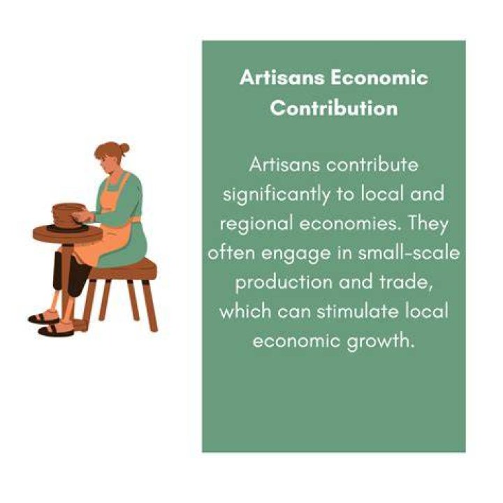 How do artisans make a living?