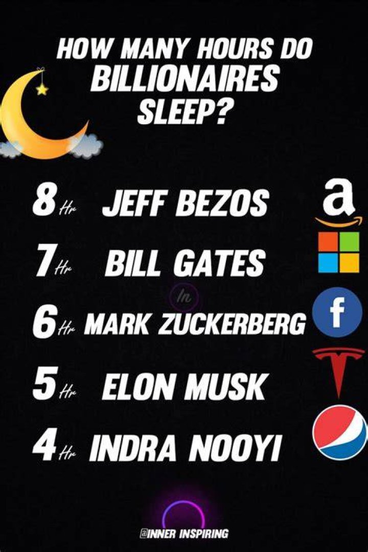 How do billionaires sleep?