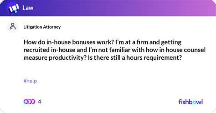 How do bonuses work in law firm?
