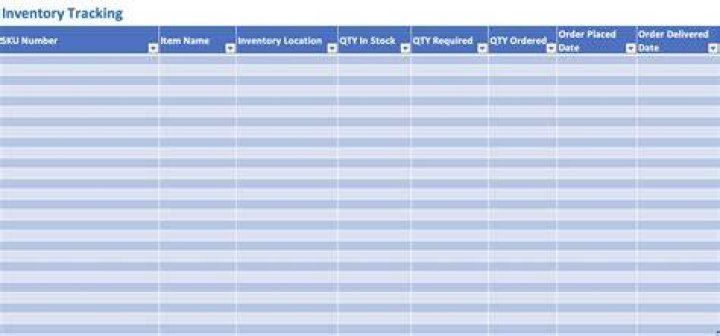 How do businesses keep track of their inventory?
