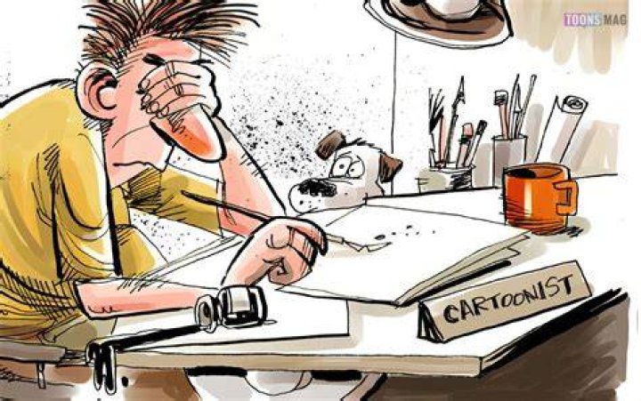 How do cartoonist make a living?