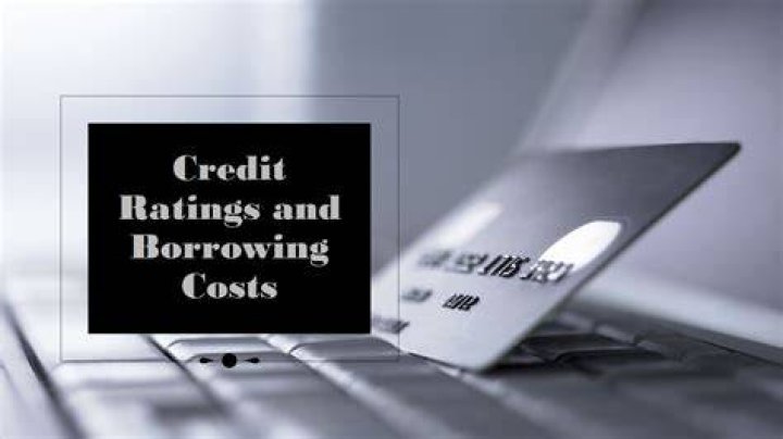 How do credit ratings affect the cost of borrowing for a company?