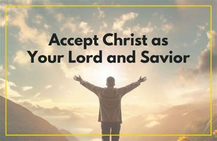 How do I accept Jesus and live?