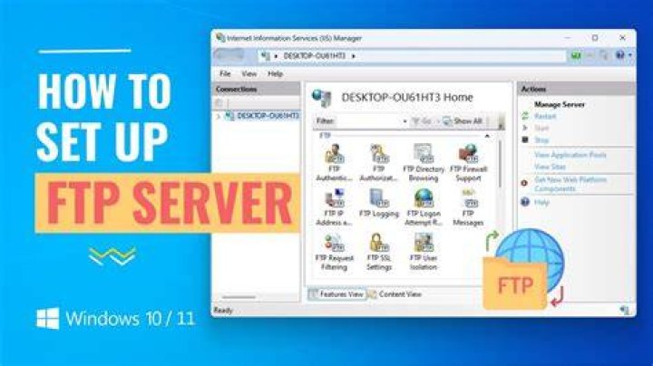 How do I access a FTP server from another computer?