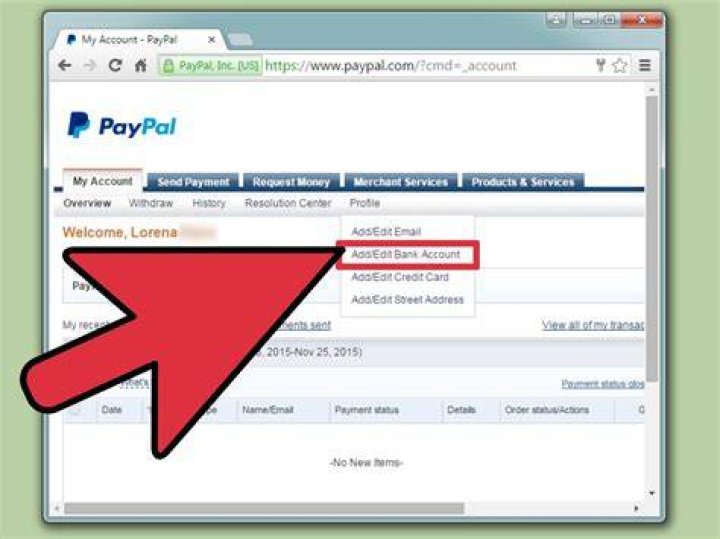 How do I access an old PayPal account?