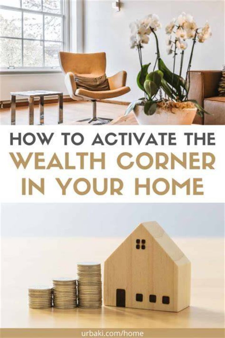 How do I activate the wealth corner of my house?
