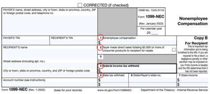 How do I add a 1099-NEC to my tax return?