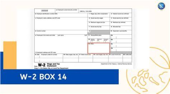 How do I add box 14 to my W-2?