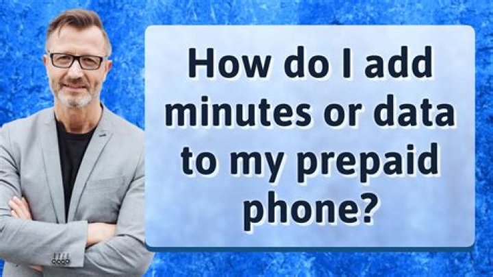 How do I add prepaid minutes?