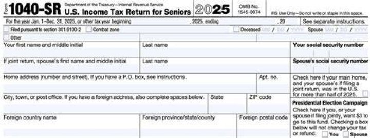 How do I amend a 1040-SR?