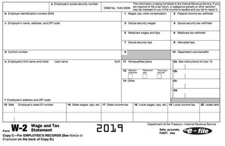 How do I amend a 2019 W-2?
