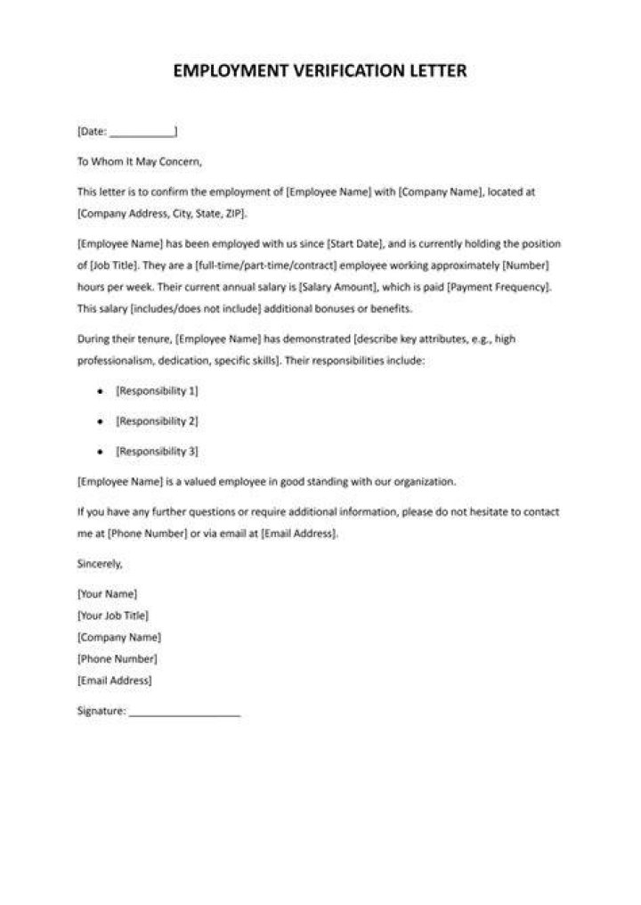 How do I ask for a verification letter?