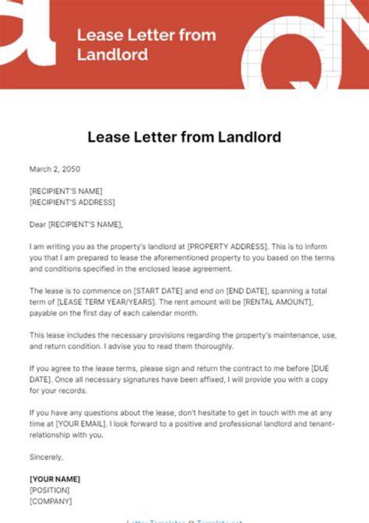 How do I ask my landlord for a new lease?