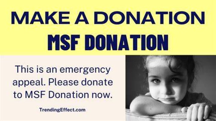 How do I cancel my donation to MSF?