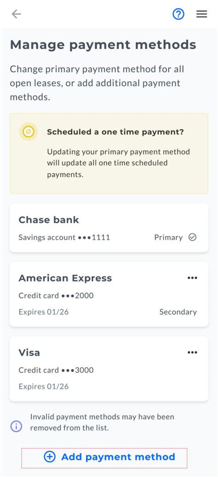How do I change my payment settings?
