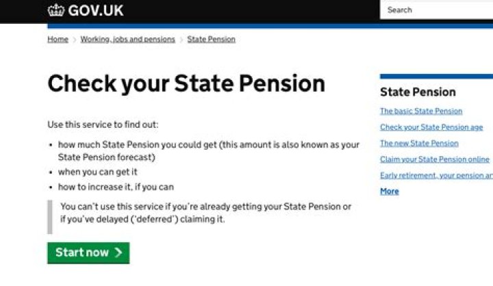 How do I check my pension payments?