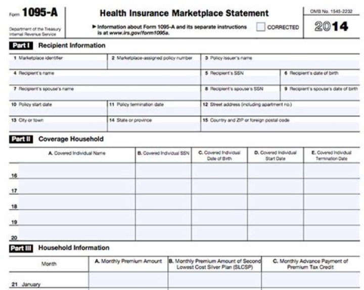 How do I claim 1095-A on my taxes?