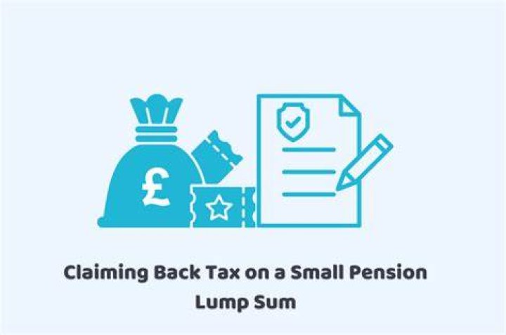 How do I claim back my lump sum pension contributions?