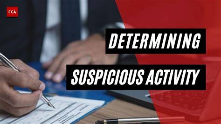 How do I complain about suspicious activity?
