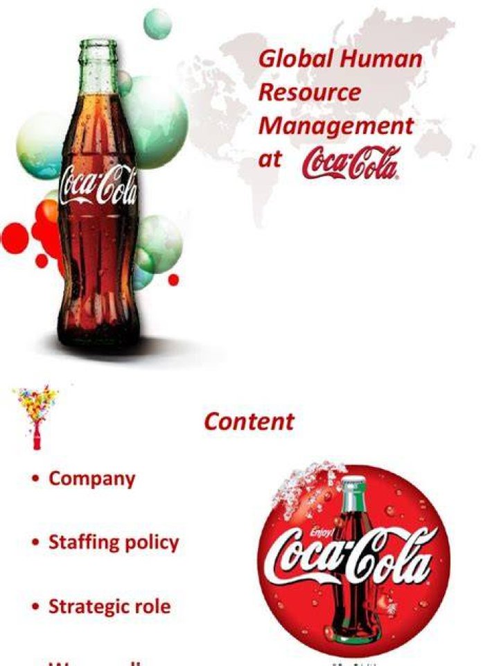 How do I contact Coca Cola human resources?