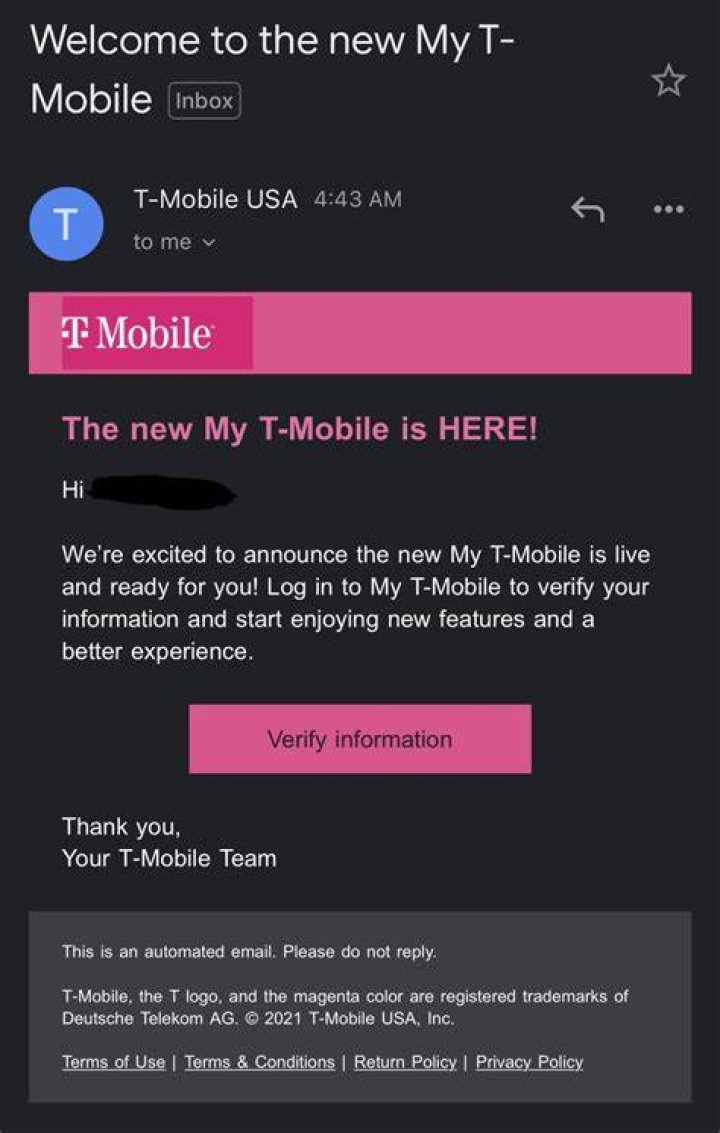 How do I contact T-Mobile by email?