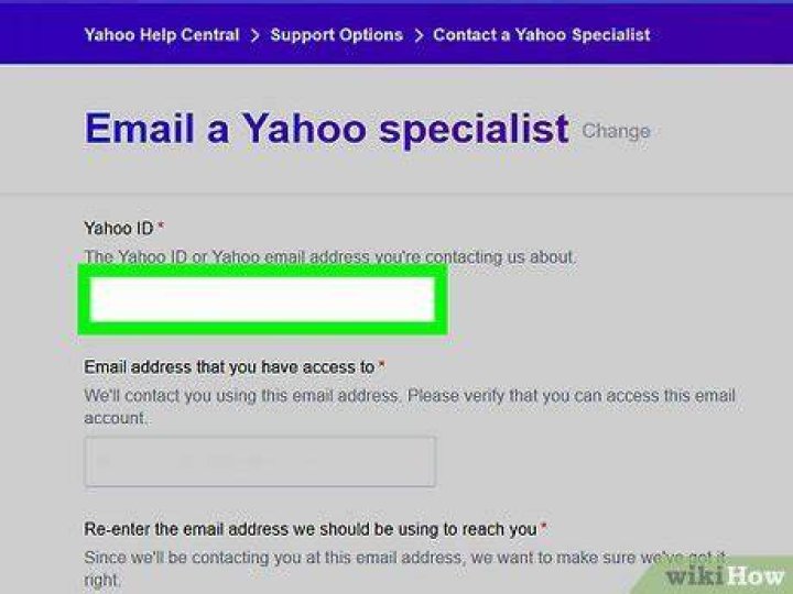 How do I contact Yahoo Support?