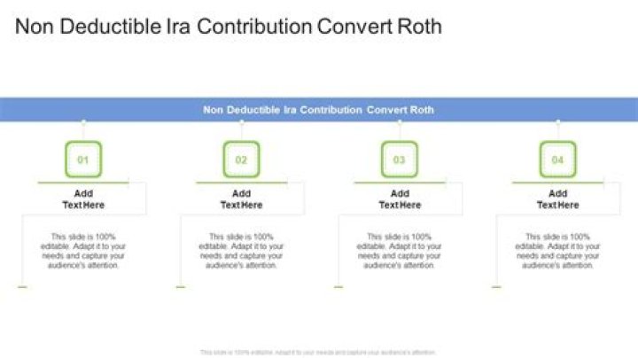 How do I contribute to a non-deductible IRA?