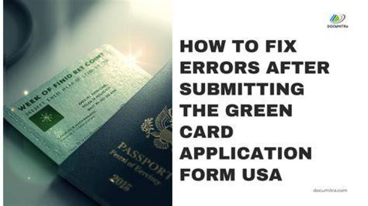 How do I correct a mistake on USCIS application?