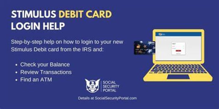 How do I deposit my stimulus debit card?