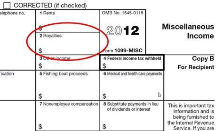 How do I enter a 1099-MISC for royalty income?