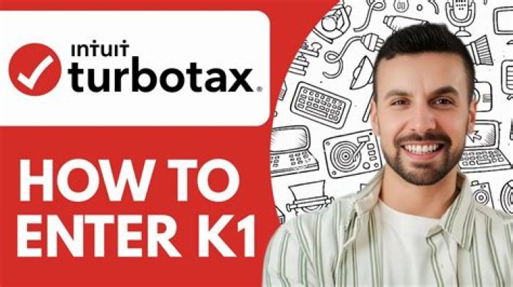 How do I enter k1 on TurboTax?