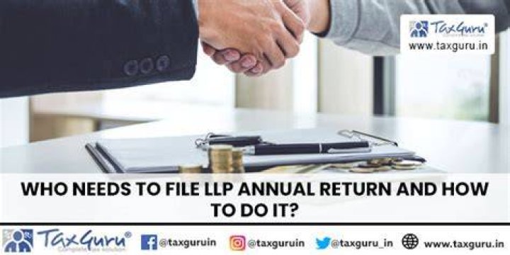 How do I file an annual return to an LLP?