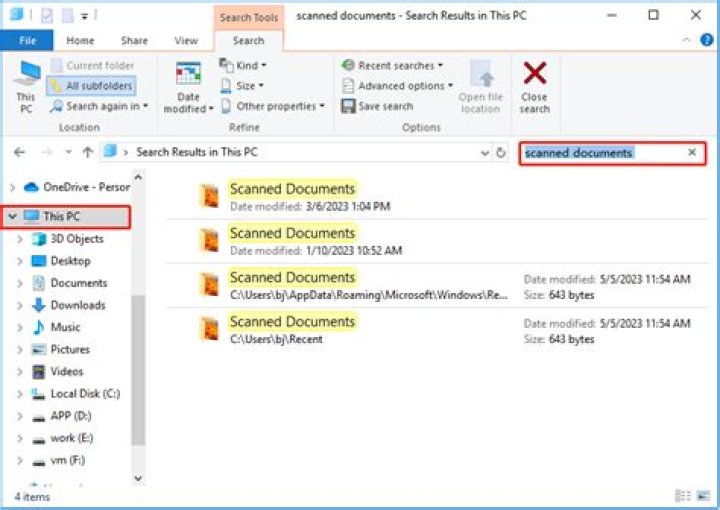 How do I find lost documents on my computer?